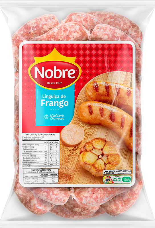 Linguiça de Frango Aurora - Supermercado GoodBom - Compre Online em Mogi  Mirim/SP